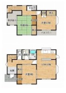 ～全居室南向きの間取り～
・各居室が南向きなので穏やかな陽の入る陽当り良好な仕様。
・明るい空間でくつろぎのお時間をお過ごしいただけます。
