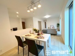 ～家具の配置がしやすい間取～
・ＬＤＫはリビングとダイニングの境目が分かりやすくなっており、家具の配置がしやすい造り。
・どんなインテリアにするか考えるだけでも楽しくなりますね。
