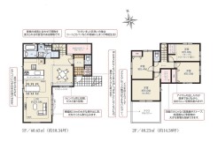 ～水回り集中プランを採用～
・キッチン・洗面など水回りを集中させることで家事のしやすい間取。
・日々の事なので家事導線もご見学の際にぜひチェックしてみてください。
