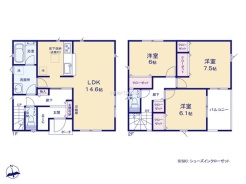 ～収納豊富なプランを採用～
・シューズインクローゼットなど収納豊富なプランを採用。家の中がスッキリと片付きます。
・今のお住まいと収納力をぜひ比較してみてください。
(１号棟)