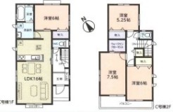 ～水回り集中プランを採用～
・キッチン・洗面など水回りを集中させることで家事のしやすい間取。
・日々の事なので家事導線もご見学の際にぜひチェックしてみてください。
