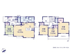 ～水回り集中プランを採用～
・キッチン・洗面など水回りを集中させることで家事のしやすい間取。
・日々の事なので家事導線もご見学の際にぜひチェックしてみてください。
