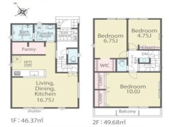 ～収納豊富なプランを採用～
・ウォークインクローゼット、パントリーなど収納豊富なプランを採用。
・今のお住まいと収納力をぜひ比較してみてください。