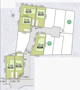 ～全１３棟の新規コミュニティ～
・全１３棟の新規開発地なので、綺麗な区画が広がります。
・昔からの街並みにポツンと１棟建つ場合と違い、周囲に馴染みやすいのも嬉しいポイントですね。
