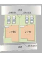 ～カースペース２台以上確保～
・各棟カースペースが２台以上ございますので、車通勤の方にもお勧めのプランとなっております。
・余裕の敷地で余裕のある新生活をお過ごしいただけます。
