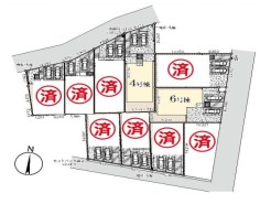 ～カースペース２台以上確保～
・各棟カースペースが２台以上ございますので、車通勤の方にもお勧めのプランとなっております。
・余裕の敷地で余裕のある新生活をお過ごしいただけます。
