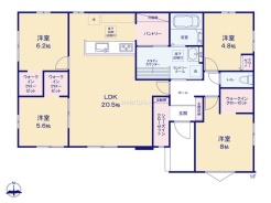～収納豊富なプランを採用～
・ウォークインクローゼット、パントリーなど収納豊富なプランを採用。
・今のお住まいと収納力をぜひ比較してみてください。
