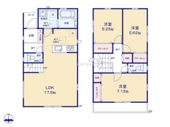～水回り集中プランを採用～
・キッチン・洗面など水回りを集中させることで家事のしやすい間取。
・日々の事なので家事導線もご見学の際にぜひチェックしてみてください。
