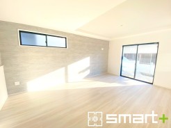 ～家具の配置がしやすい間取～
・ＬＤＫはリビングとダイニングの境目が分かりやすくなっており、家具の配置がしやすい造り。
・どんなインテリアにするか考えるだけでも楽しくなりますね。
(１号棟)