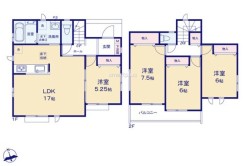 ～全居室南向きの間取り～
・各居室が南向きなので穏やかな陽の入る陽当り良好な仕様。
・明るい空間でくつろぎのお時間をお過ごしいただけます。
