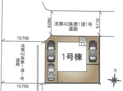 ～カースペース3台分ご用意～
・3台分のカースペースがございますので、車通勤の方やご来客の多い方にもお勧めのお住まいです。
・余裕の敷地で余裕の新生活をお過ごしいただけます。
