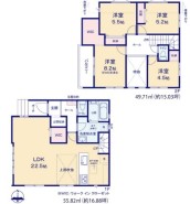 ～収納豊富なプランを採用～
・ウォークインクローゼット、シューズインクロークなど収納豊富なプランを採用。
・今のお住まいと収納力をぜひ比較してみてください。

