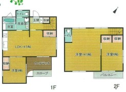 ～無駄のない３ＬＤＫプランを採用～
・最も数の多い４ＬＤＫでは意外と部屋を持て余してしまう方に人気の３ＬＤＫを採用。
・ＤＩＮＫＳ世帯の方、お子様が独立されたご夫婦にも人気の間取りです。
