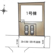 ～陽当りの良い南道路の立地～
・南側に道路がございますので、穏やかな陽の入る陽当り良好なお住まい。
・将来的にも陽当りが確保されているのが嬉しいポイントですね。
