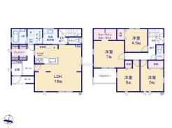 ～収納豊富なプランを採用～
・ウォークインクローゼット、パントリーなど収納豊富なプランを採用。
・今のお住まいと収納力をぜひ比較してみてください。
