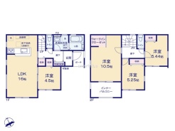 ～収納豊富なプランを採用～
・ウォークインクローゼットなど収納豊富なプランを採用。家の中がスッキリと片付きます。
・今のお住まいと収納力をぜひ比較してみてください。
