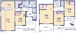 ～収納豊富なプランを採用～
・ウォークインクローゼット、シューズインクロークなど収納豊富なプランを採用。
・今のお住まいと収納力をぜひ比較してみてください。
