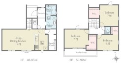 ～収納豊富なプランを採用～
・ウォークインクローゼット、ファミリークロークなど収納豊富なプランを採用。
・今のお住まいと収納力をぜひ比較してみてください。
