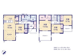 ～収納豊富なプランを採用～
・ウォークインクローゼット、シューズインクローク、パントリーなど収納豊富なプランを採用。
・今のお住まいと収納力をぜひ比較してみてください。

