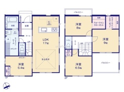 ～収納豊富なプランを採用～
・ウォークインクローゼット、ランドリールームなど収納豊富なプランを採用。家の中がスッキリと片付きます。
・今のお住まいと収納力をぜひ比較してみてください。
