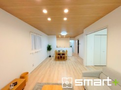 ～家具の配置がしやすい間取～
・ＬＤＫはリビングとダイニングの境目が分かりやすくなっており、家具の配置がしやすい造り。
・どんなインテリアにするか考えるだけでも楽しくなりますね。
