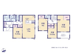 ～全居室南向きの間取り～
・各居室が南向きなので穏やかな陽の入る陽当り良好な仕様。
・明るい空間でくつろぎのお時間をお過ごしいただけます。
