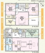 ～水回り集中プランを採用～
・キッチン・洗面など水回りを集中させることで家事のしやすい間取。
・日々の事なので家事導線もご見学の際にぜひチェックしてみてください。
