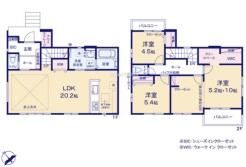 ～リビングイン階段を採用～
・リビングイン階段なので２階へ行く際、降りる際に必ずリビングを通る「ご家族の顔が見える」仕様。
・家族の距離が近づく間取となっております。