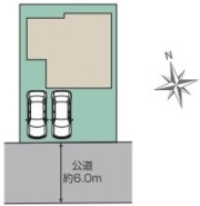 ～陽当りの良い南道路の立地～
・南側に道路がございますので、穏やかな陽の入る陽当り良好なお住まい。
・将来的にも陽当りが確保されているのが嬉しいポイントですね。
