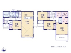 ～収納豊富なプランを採用～
・ウォークインクローゼット、シューズインクロークなど収納豊富なプランを採用。
・今のお住まいと収納力をぜひ比較してみてください。
(１号棟)