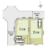 ～カースペースもしっかり確保～
・敷地内にカースペースをご用意しておりますので、お車をご利用の方にもお勧めのお住まい。
・カースペースのサイズなど、ご内覧の際に合わせてご確認くださいませ。
