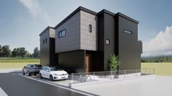 都会的なセンスと、静かな時間の調和を感じる空間（2号棟完成パース）
