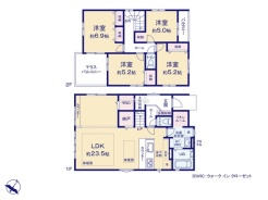 ～水回り集中プランを採用～
・キッチン・洗面など水回りを集中させることで家事のしやすい間取。
・日々の事なので家事導線もご見学の際にぜひチェックしてみてください。
