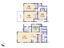 ～収納豊富なプランを採用～
・ウォークインクローゼット、パントリーなど収納豊富なプランを採用。家の中がスッキリと片付きます。
・今のお住まいと収納力をぜひ比較してみてください。