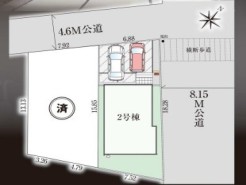 ～カースペース２台分ご用意～
・２台分のカースペースがございますので、車通勤の方やご来客の多い方にもお勧めのお住まいです。
・余裕の敷地で余裕の新生活をお過ごしいただけます。

