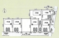 ～カースペース２台以上確保～
・各棟カースペースが２台以上ございますので、車通勤の方にもお勧めのプランとなっております。
・余裕の敷地で余裕のある新生活をお過ごしいただけます。
