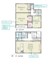 ～収納豊富なプランを採用～
・ウォークインクローゼットが２箇所など収納豊富なプランを採用。家の中がスッキリと片付きます。
・今のお住まいと収納力をぜひ比較してみてください。
