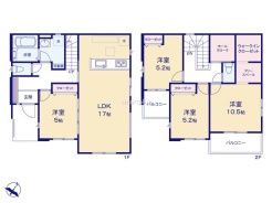 ～収納豊富なプランを採用～
・ウォークインクローゼット、ホールロークなど収納豊富なプランを採用。
・今のお住まいと収納力をぜひ比較してみてください。
