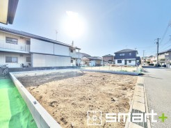 ～安心の測量済み・保証付き売地～
・売主が宅建業者なので個人の場合と違い予め測量済み。トラブルの可能性を抑えられます。
・地中埋設物などに対する保証も付いております。
