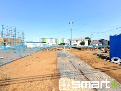 ～国が認めた長期優良住宅～
・名の通り長期に亘り優れた性能が持続する長期優良住宅。
・税制面での優遇などもございます。詳細は担当までお気軽にお問い合わせくださいませ。
（1号棟外観写真）