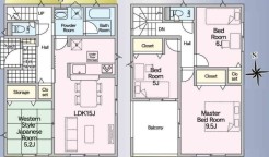 ～水回り集中プランを採用～
・キッチン・洗面など水回りを集中させることで家事のしやすい間取。
・日々の事なので家事導線もご見学の際にぜひチェックしてみてください。
