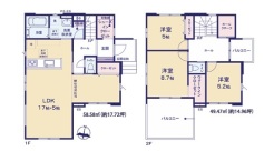 ～収納豊富なプランを採用～
・ウォークインクローゼット、シューズインクロークなど収納豊富なプランを採用。
・今のお住まいと収納力をぜひ比較してみてください。
