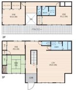 ～全居室南向きの間取り～
・各居室が南向きなので穏やかな陽の入る陽当り良好な仕様。
・明るい空間でくつろぎのお時間をお過ごしいただけます。

