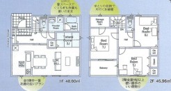 ～「畳コーナー」のあるＬＤＫ～
・リビング脇に和室とは違う「畳コーナー」をご用意。仕切りが無く、一角が畳になっている仕様です。
・お子様を寝かしつけたり、様々な用途にご利用可能。