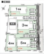 ～カースペース２台以上確保～
・各棟カースペースが２台以上ございますので、車通勤の方にもお勧めのプランとなっております。
・余裕の敷地で余裕のある新生活をお過ごしいただけます。
