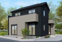 ～モダンな印象を与える外観～
・シックな色彩の２トーンカラーを採用する事でモダンでお洒落な印象の外観となっております。
・毎日家に帰ってくることが誇らしくなる高級感のある仕様。
