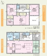 ~水回り集中プランを採用~
・キッチン・洗面など水回りを集中させることで家事のしやすい間取。
・日々の事なので家事導線もご見学の際にぜひチェックしてみてください。