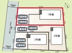 ~カースペース2台以上確保~
・各棟カースペースが2台以上ございますので、車通勤の方にもお勧めのプランとなっております。
・余裕の敷地で余裕のある新生活をお過ごしいただけます。