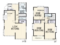 ～全室２面採光の間取り～
・各お部屋が２面採光になっているので穏やかな陽が降り注ぐ陽当り良好な仕様。
・明るい空間でくつろぎのお時間をお過ごしいただけます。
