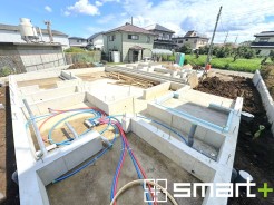 ～ご家族を守る「耐震等級３」～
・住宅性能評価において「耐震等級３」を取得。地震に強い家であることが証明されております。
・倒壊の恐れが低くなりますので、地震保険が半額になるメリットも。
(１号棟)